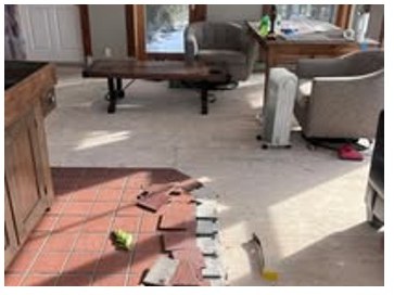 Hartley remodeling project in progress