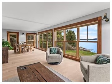 Waterfront sunroom remodel